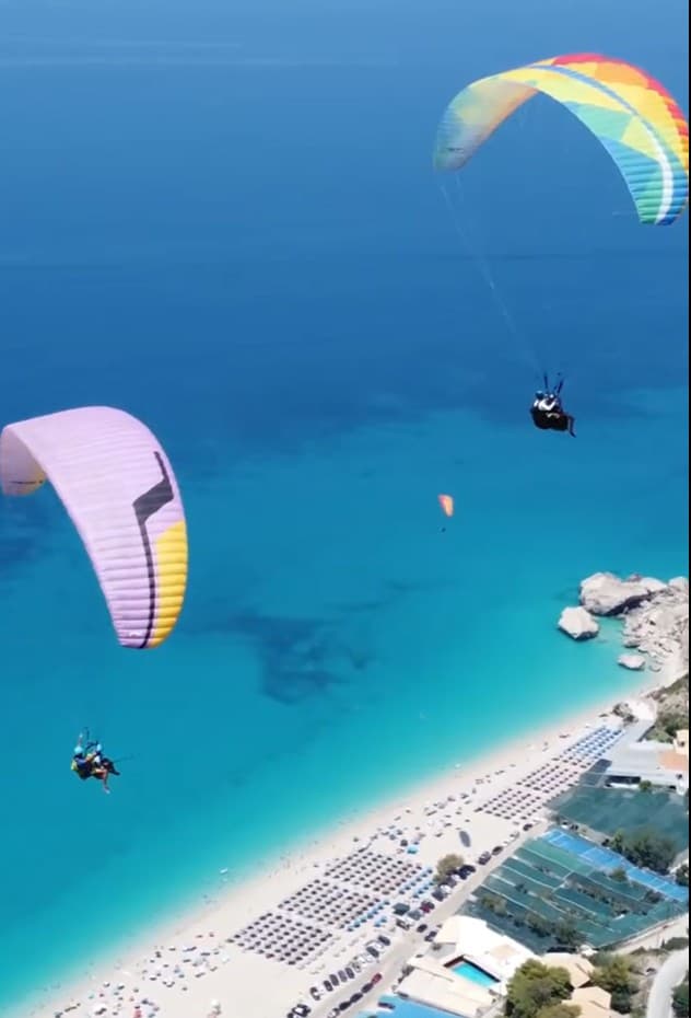 Paragliding Lefkada Sunset 6