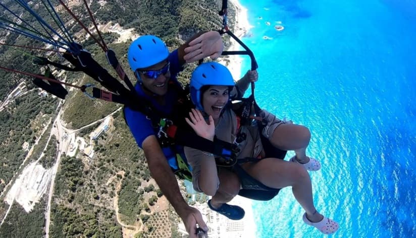 Paragliding Lefkada Sunset 6