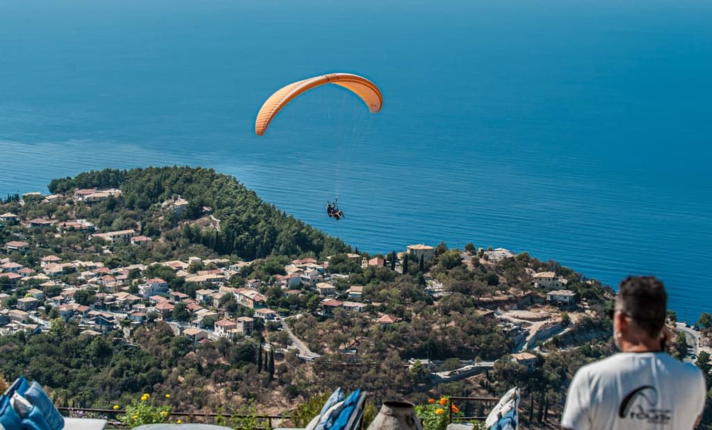 Paragliding Lefkada Sunset 6