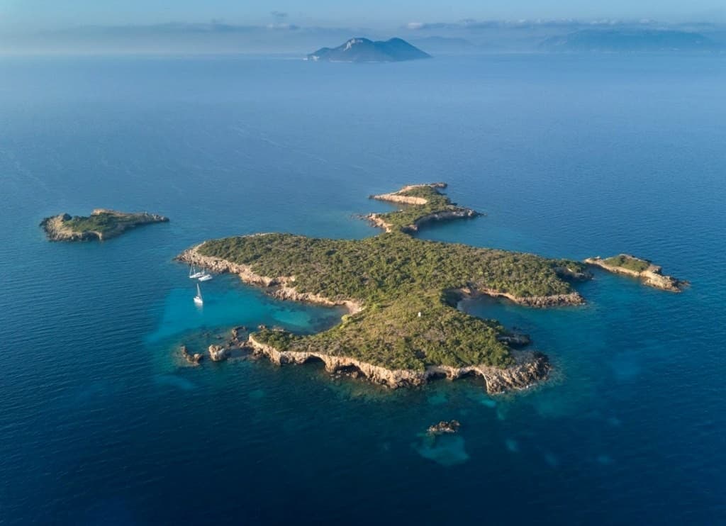 Formikoula island snorkeling Lefkada monachus monachus