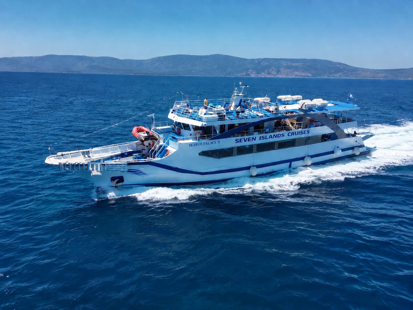Piggy Cruise aboard Ikaros Palace II to Atokos & Ithaca from Lefkada