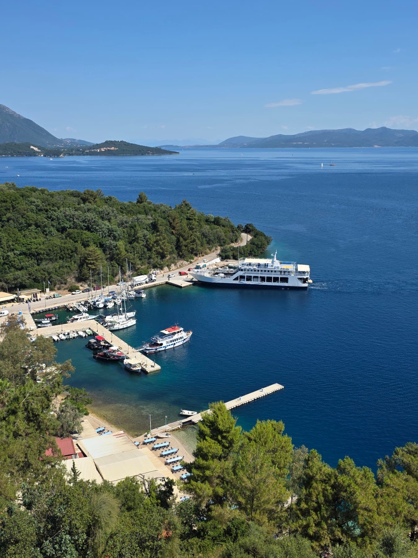 diving in gerakas beach , mainland greece