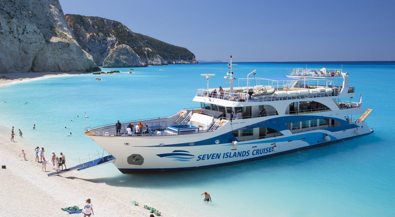 Macedonia Palace Daily Cruise to Kefalonia & ithaca from Lefkada 7 Islands