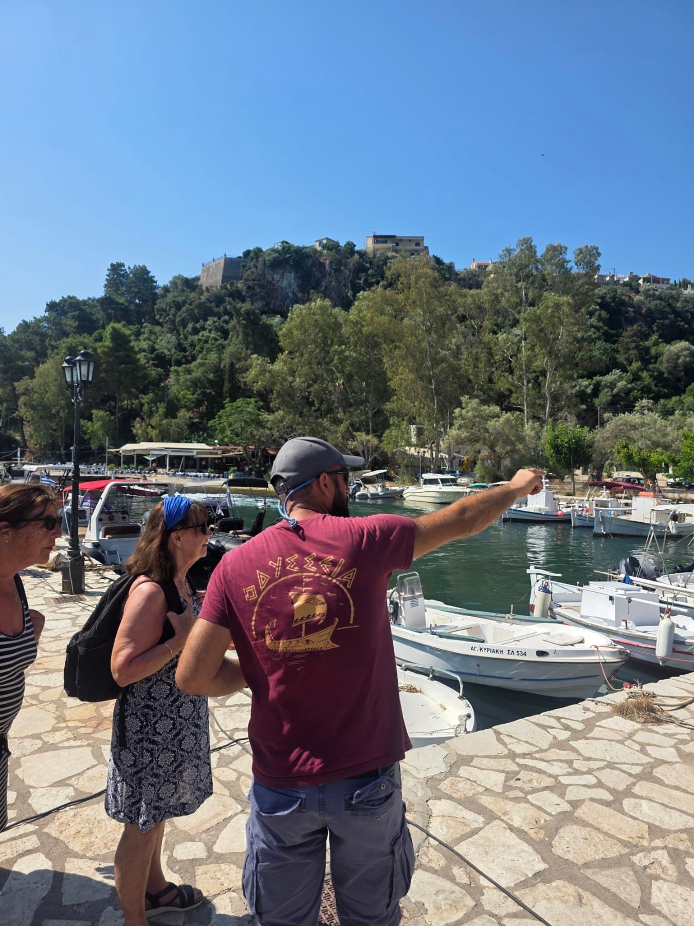 walking at meganisi