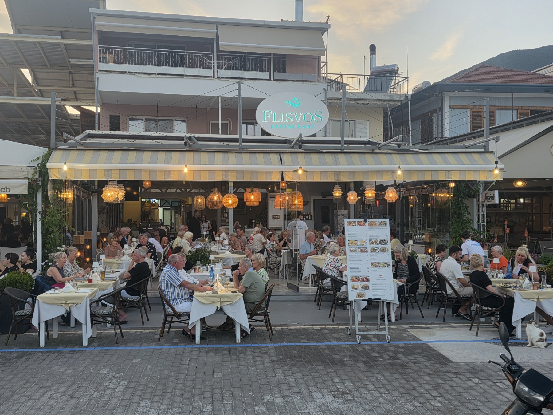 Flisvos Restaurant Lefkada View
